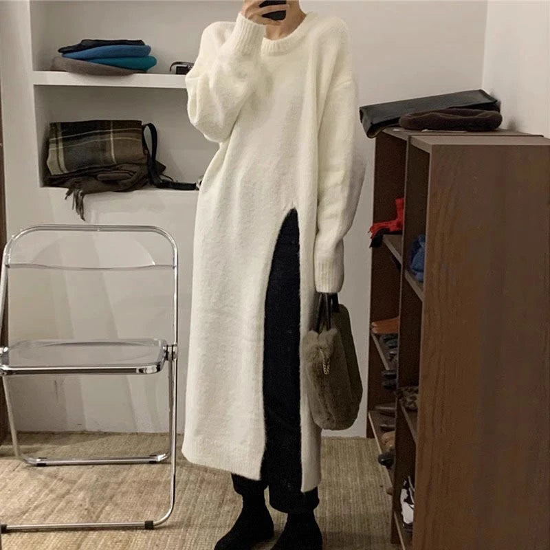 Women's V Neck Knit Bodycon Dress - Cozy & Stylish - Image 18