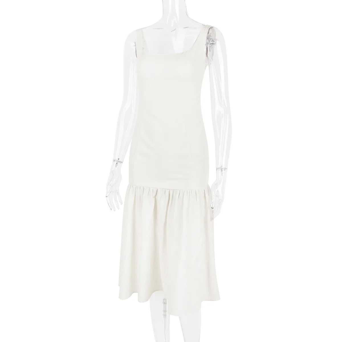 Chic Sleeveless Plunge Maxi Dress for Women - Image 14