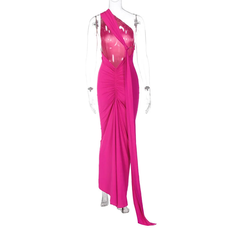 Elegant Backless Maxi Dress for Summer Parties - Image 45