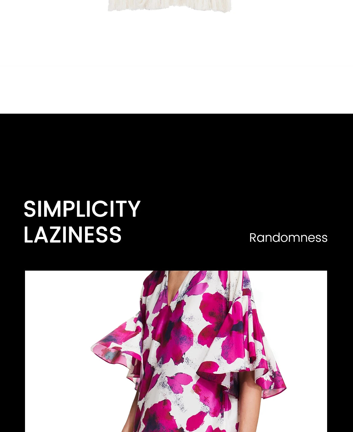 V-Neck Loose Maxi Dress with Lotus Leaf Sleeves - Image 16