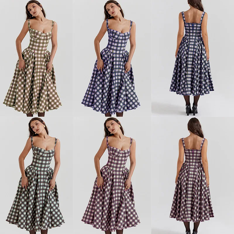 Summer Vintage Maxi Dress for Women - Lightweight and Stylish - Image 6