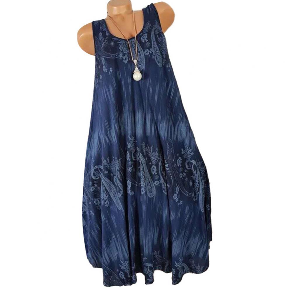 Elegant Floral Lace Stitch Summer Tank Dress for Women - Image 16