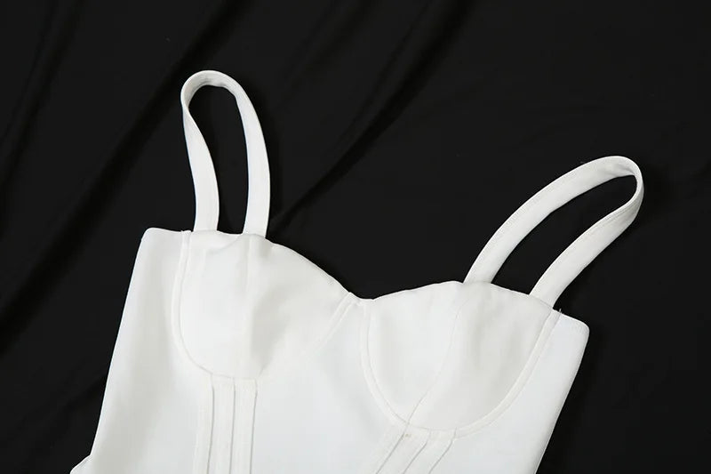 Elegant Backless Summer Dress for Women - Linen-Cotton Blend - Image 17