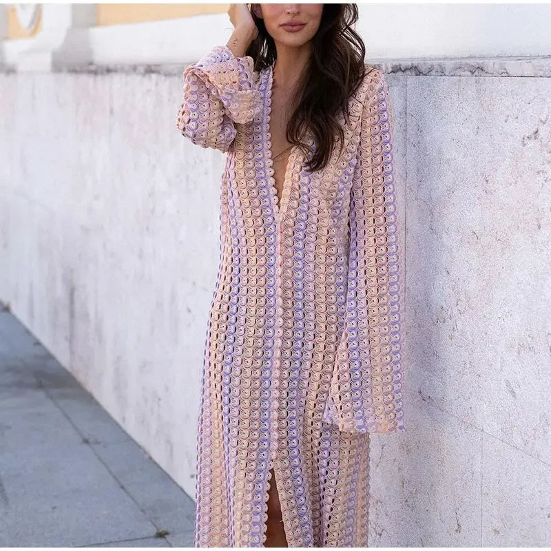 Elegant Backless Maxi Dress for Women - Casual and Sexy - Image 80