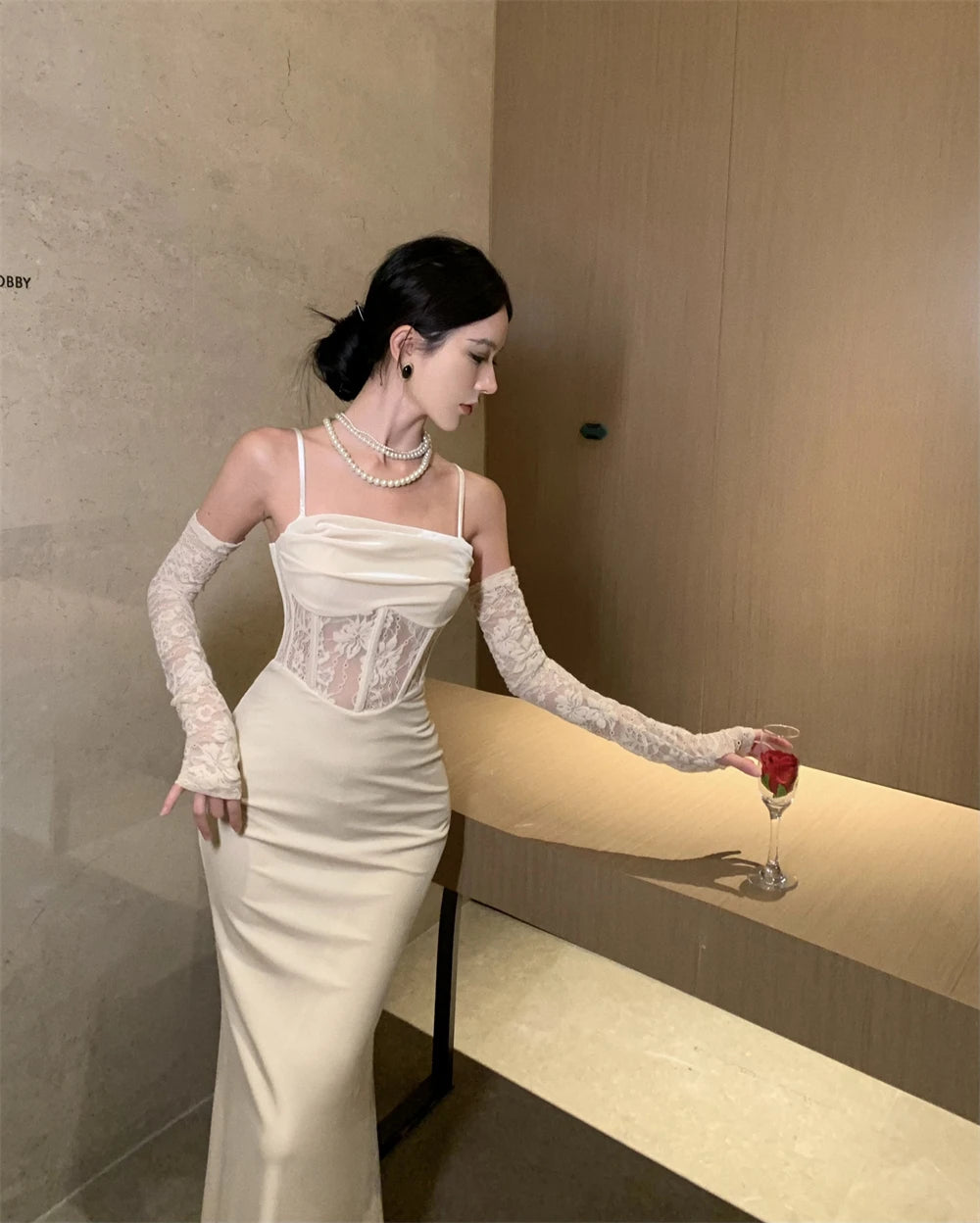 Elegant Spaghetti Strap Bodycon Slim Dress for Women - Image 18