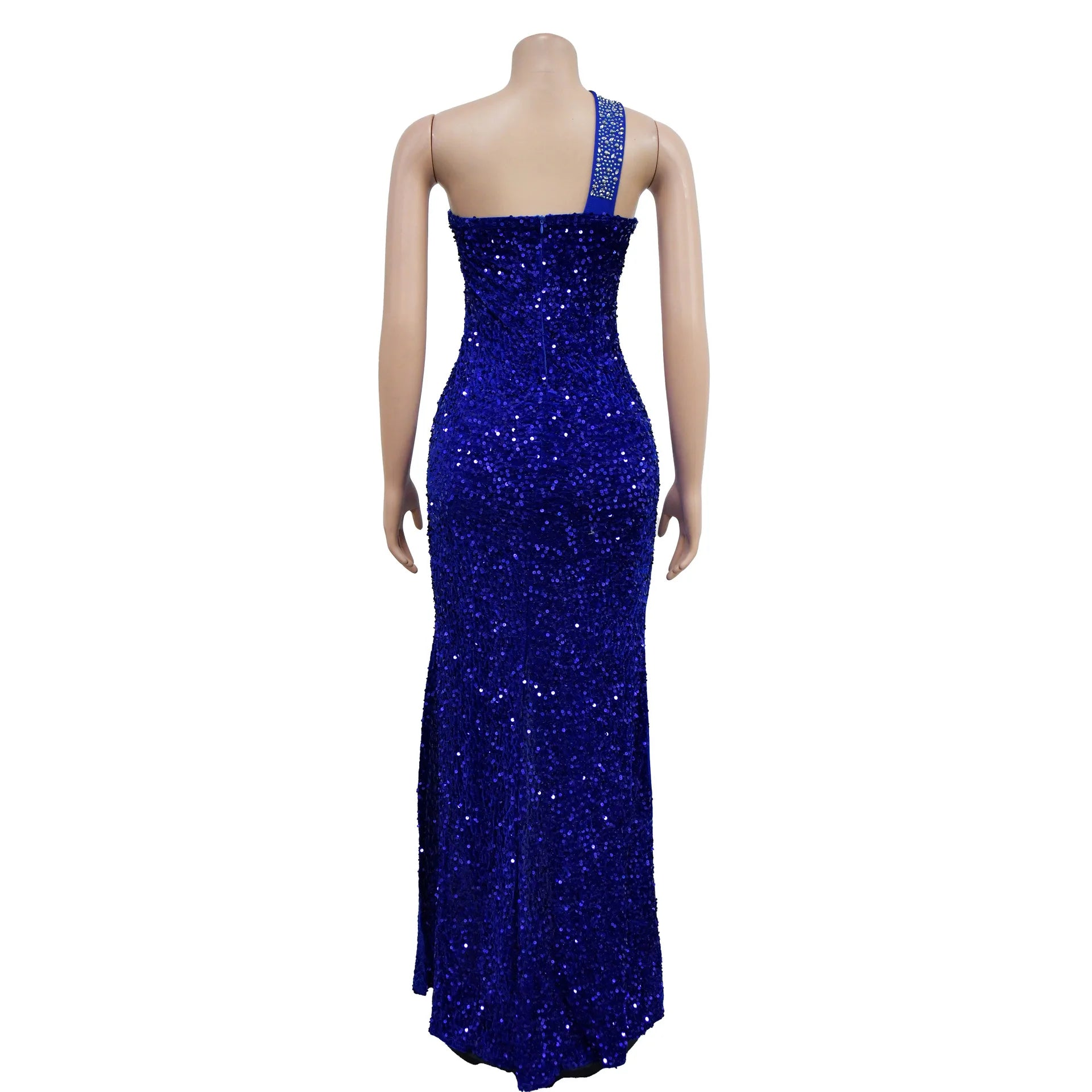 Elegant Backless V-Neck Maxi Dress for Night Parties - Image 27