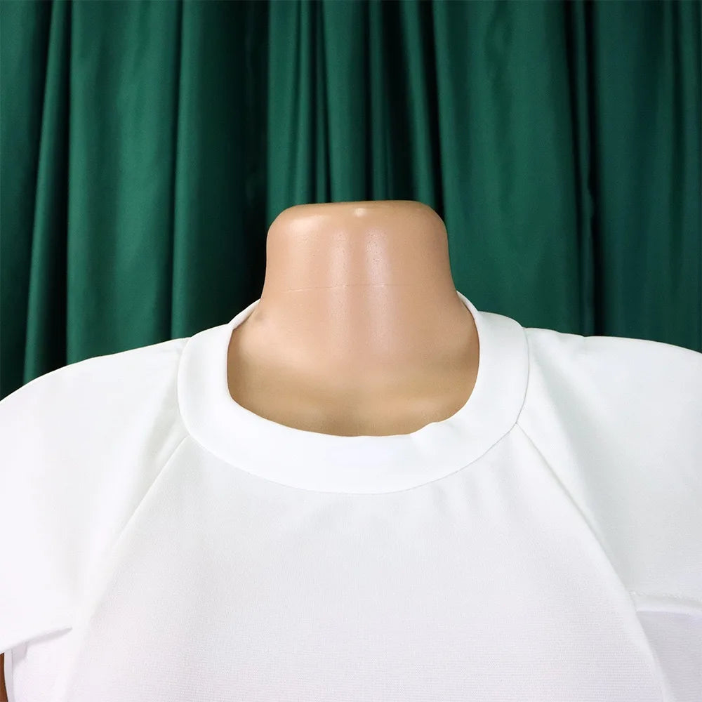 Elegant Solid Sheath Dress for Professional Women - Image 46