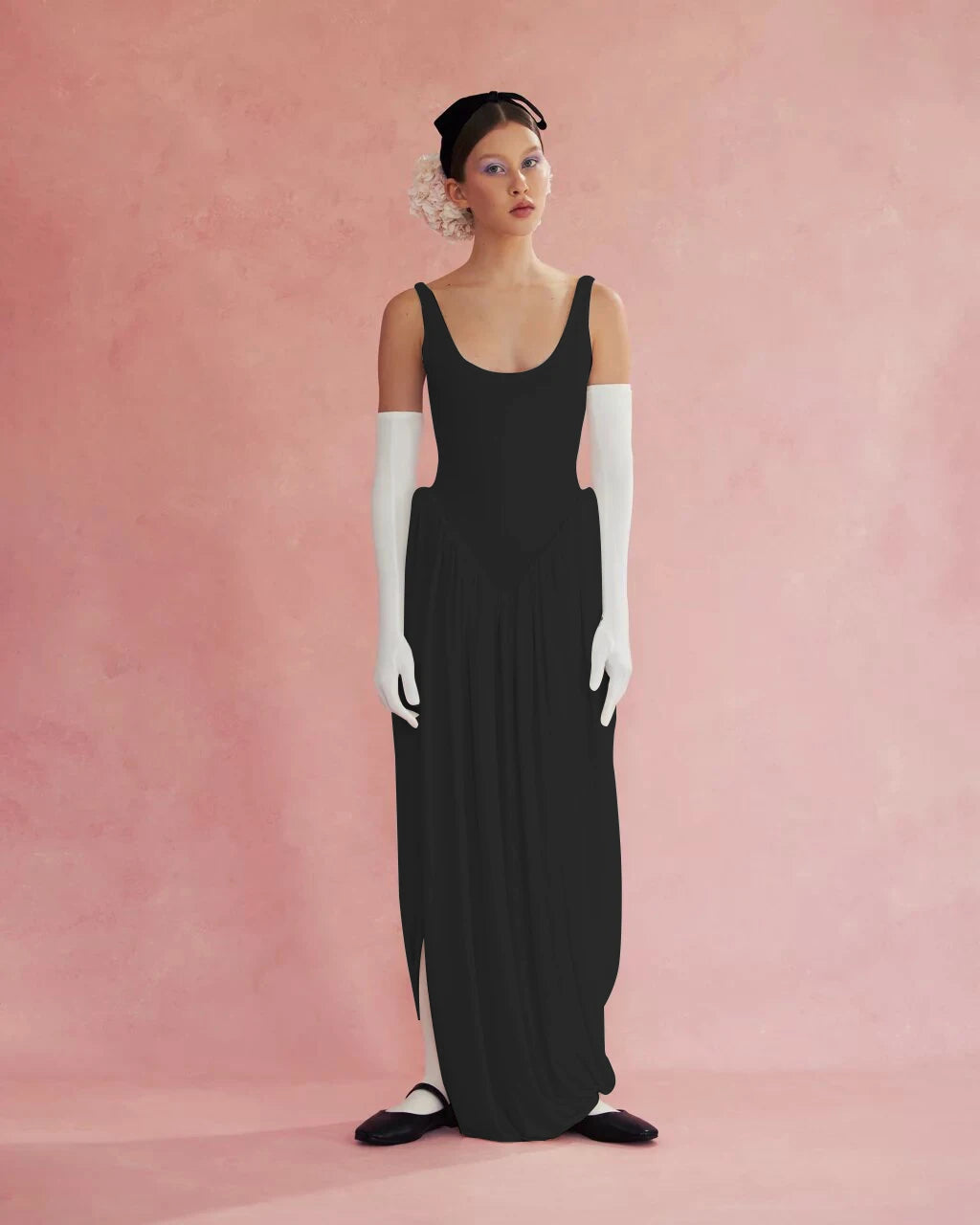 Elegant Sleeveless Backless Evening Dress with Fluffy Skirt - Image 56