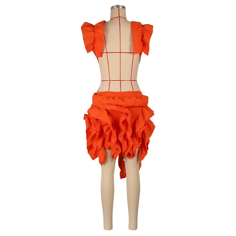 Elegant Off-Shoulder Backless Party Dress for Women - Image 16