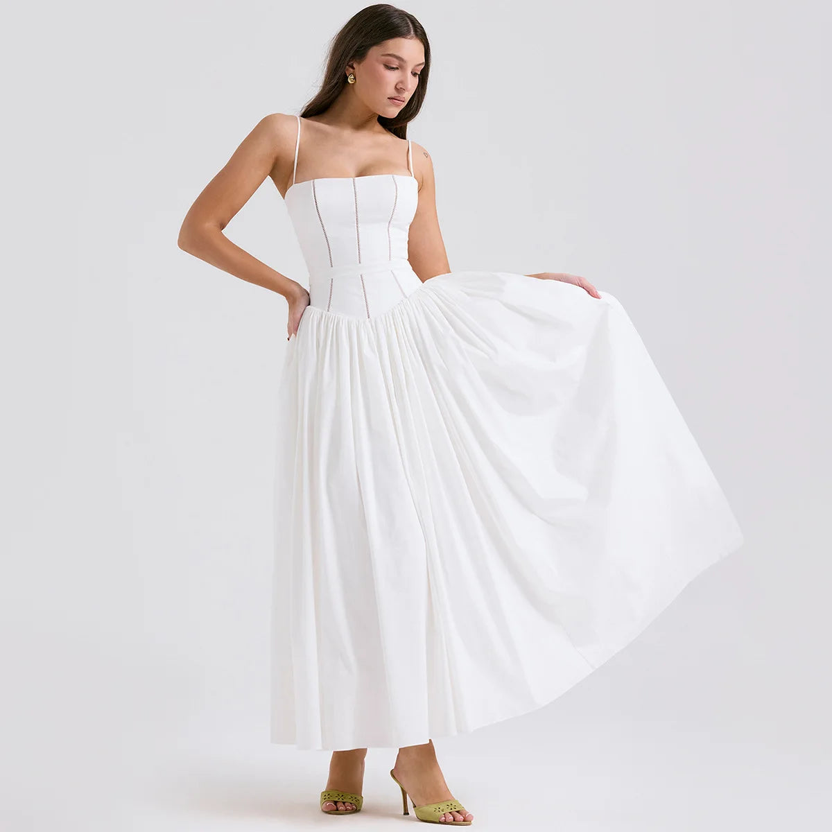 Elegant Women’s White Party Dresses - Summer Collection - Image 14