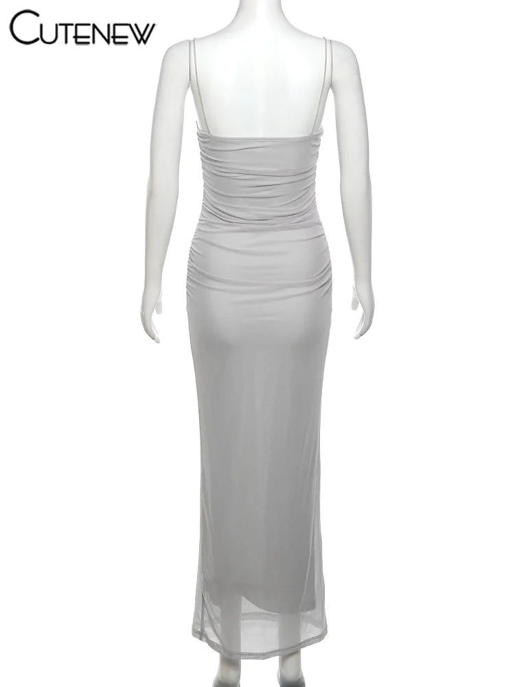 Elegant Long Halter Maxi Dress for Women – Perfect for Parties - Image 13