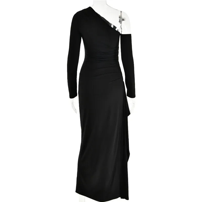 Backless Thigh High Split Maxi Dress for Women - Image 16