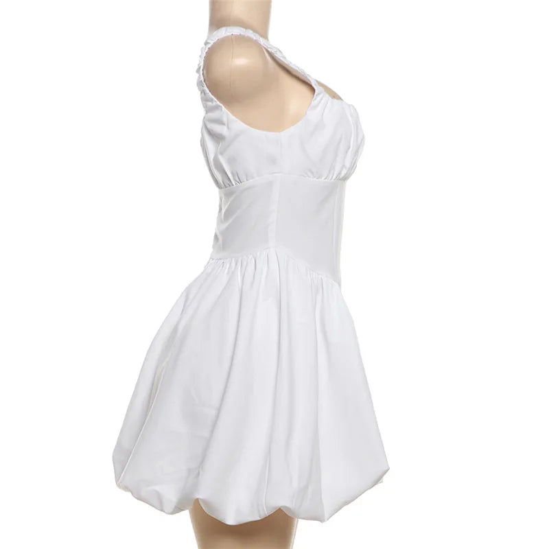 Elegant Backless A-line Mini Dress for Summer Parties - Image 18