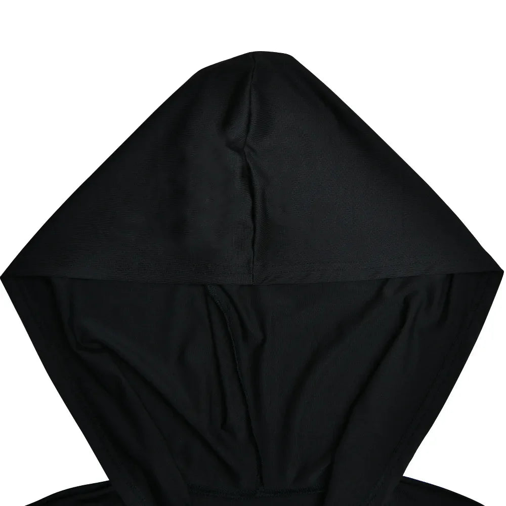 Elegant Hooded Maxi Dress with Ruffle Detail for Women - Image 27
