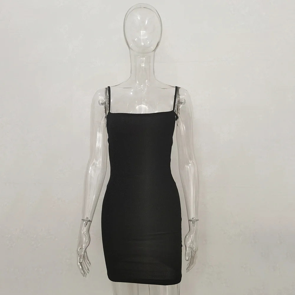Glitter Backless Bodycon Dress for Spring-Summer Parties - Image 16