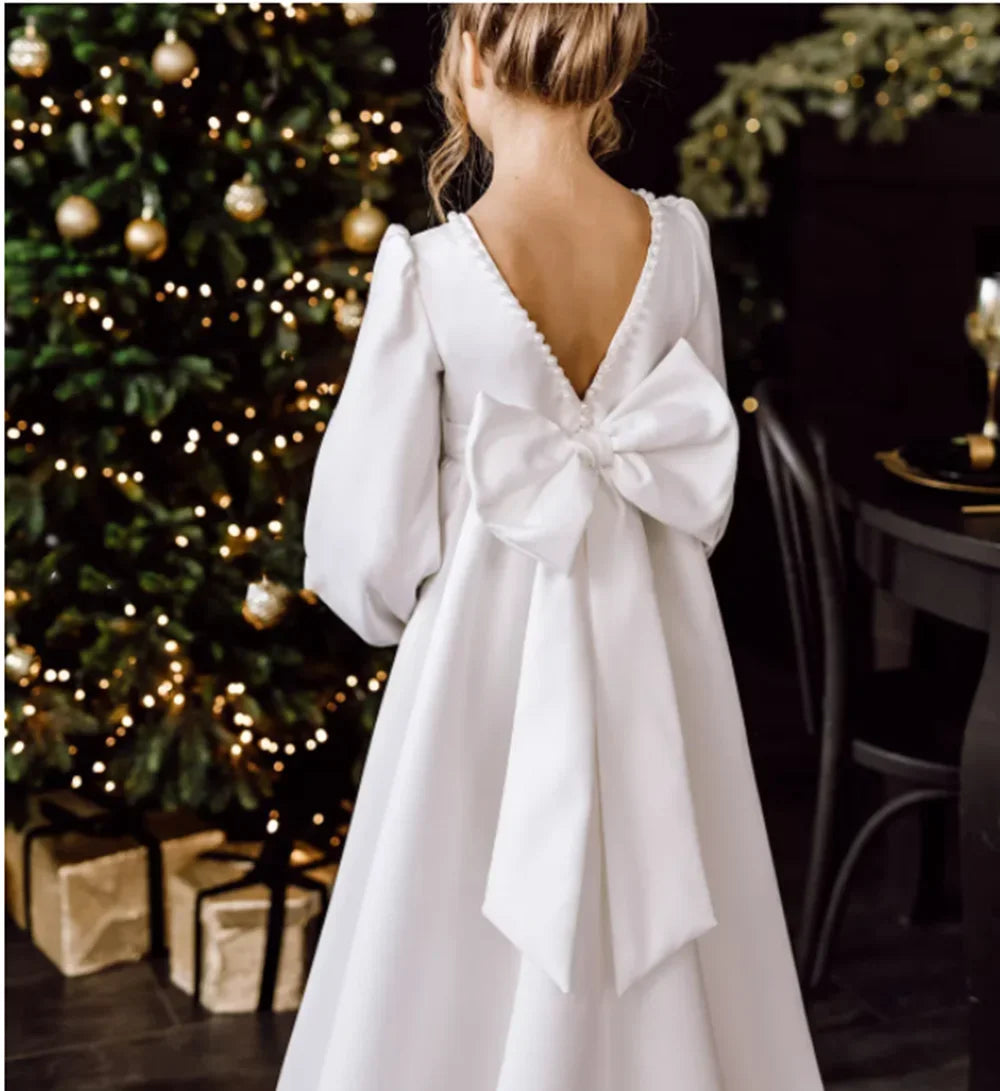 Elegant Floral Dresses for Flower Girls and Parties - Image 4