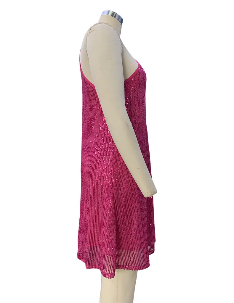 Summer Off-the-Shoulder Sequined Dress for Women - Image 20