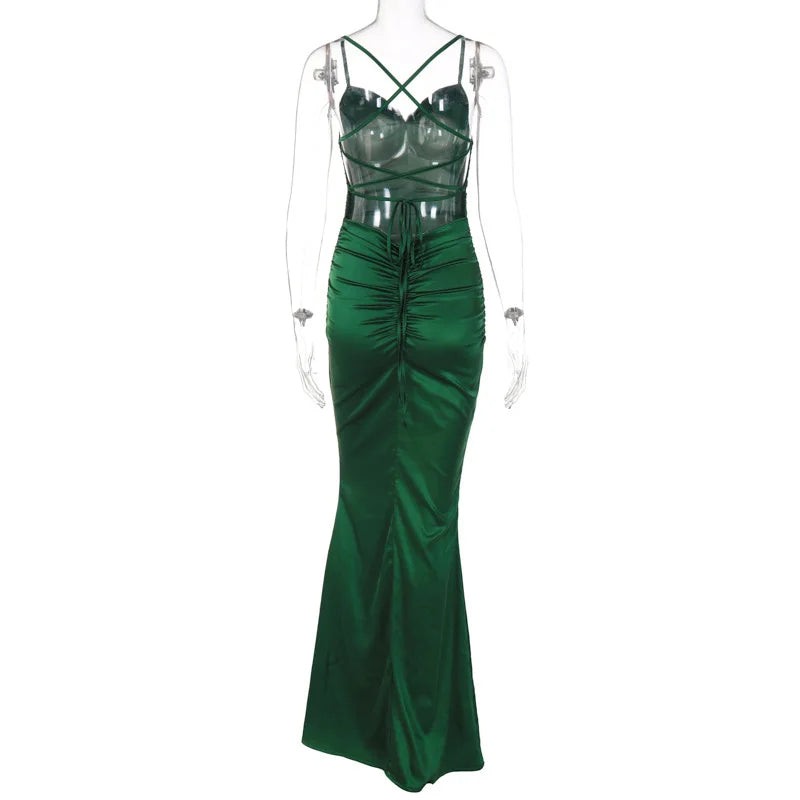 Trendy Backless Pleated Summer Dress for Women - Image 13