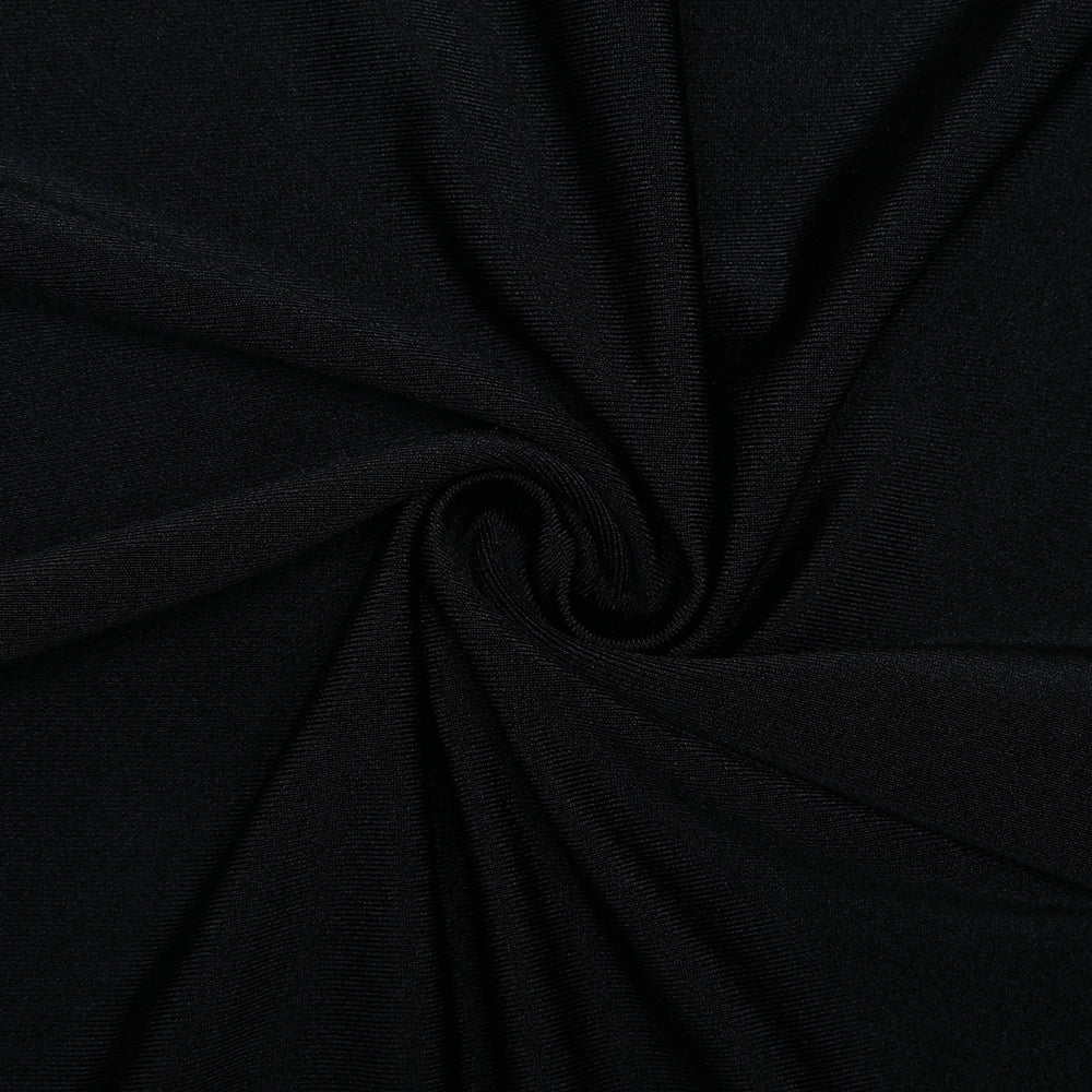 Elegant Hollow Out Long Sleeve Pleated Evening Dress - Image 18