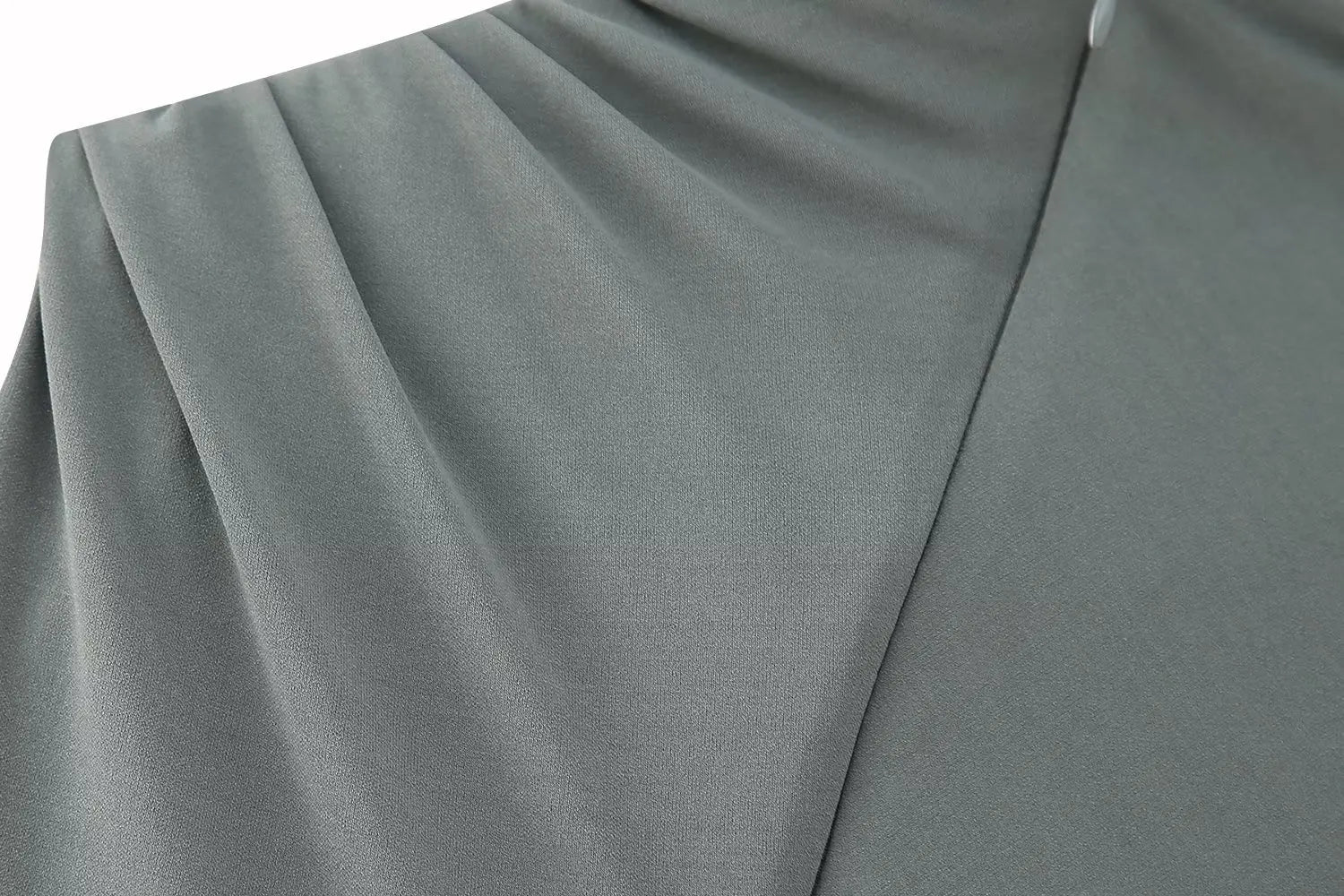 Elegant Off-Shoulder Pleated Maxi Dress for Women - Image 53