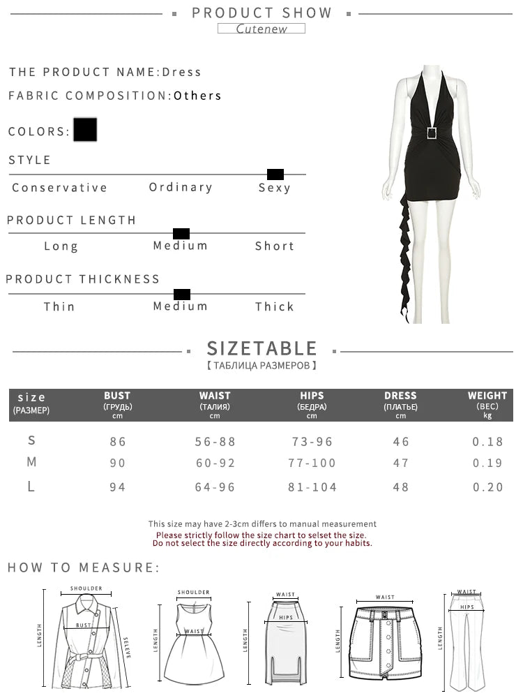 Asymmetrical Pleated Mini Dress for Summer Nights - Image 9