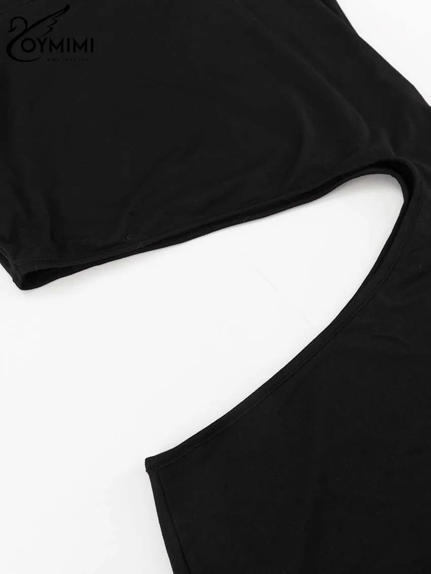 Elegant Black Sleeveless O-Neck Casual Floor-Length Dress - Image 14