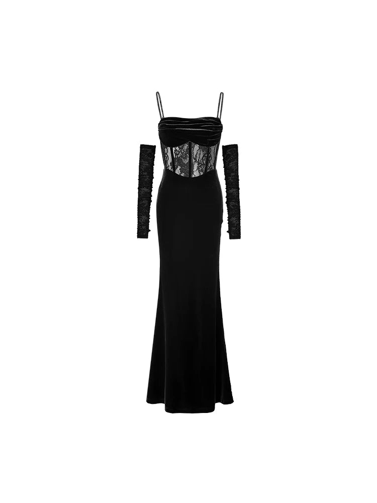 Elegant Spaghetti Strap Bodycon Slim Dress for Women - Image 4