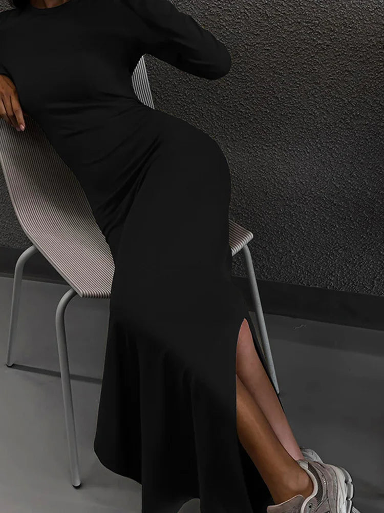 Elegant Full Sleeve Bodycon Party Dresses for Women - Image 3