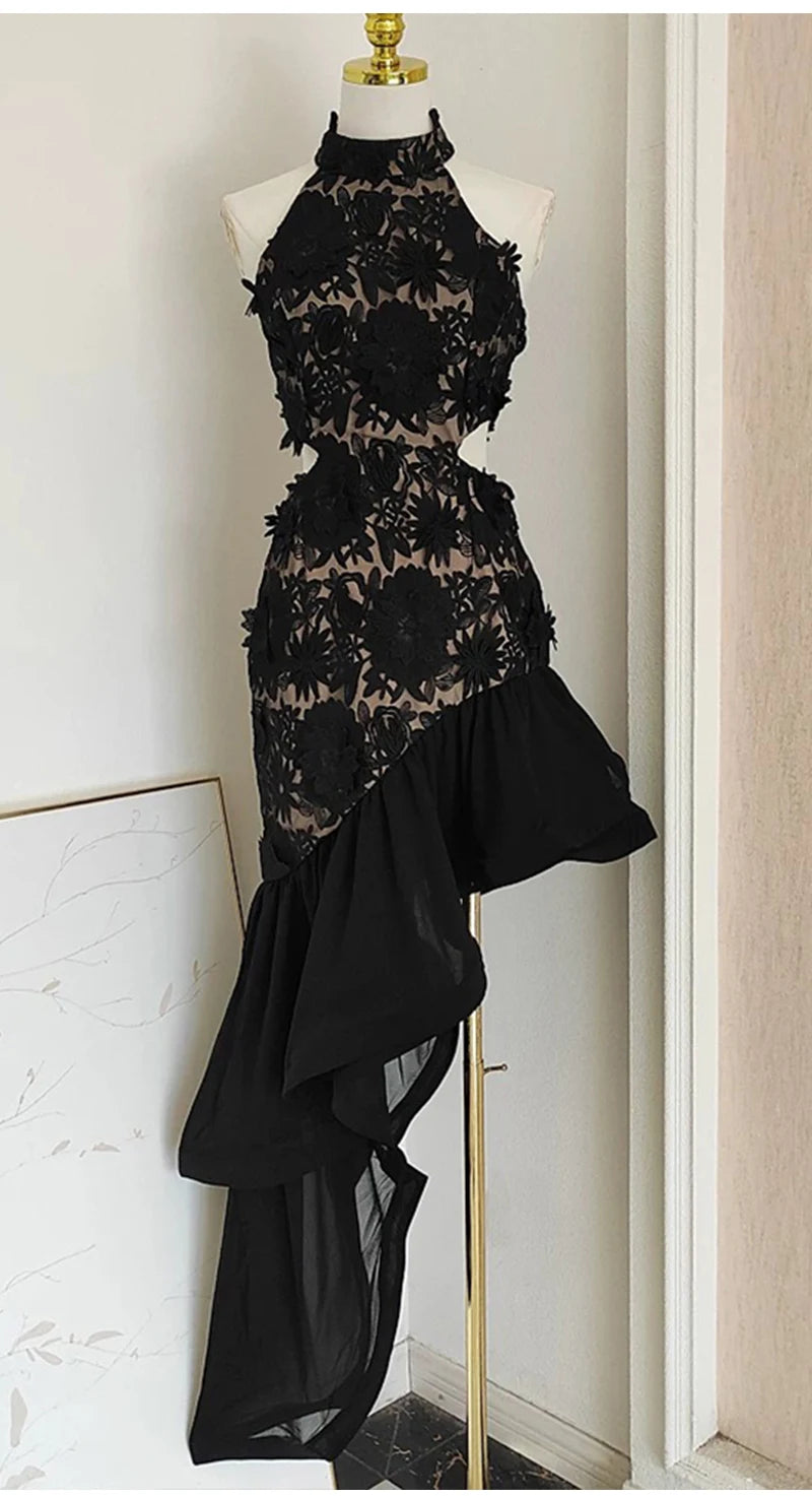 Sexy Sleeveless Irregular Fishtail Dress for Summer Parties - Image 13