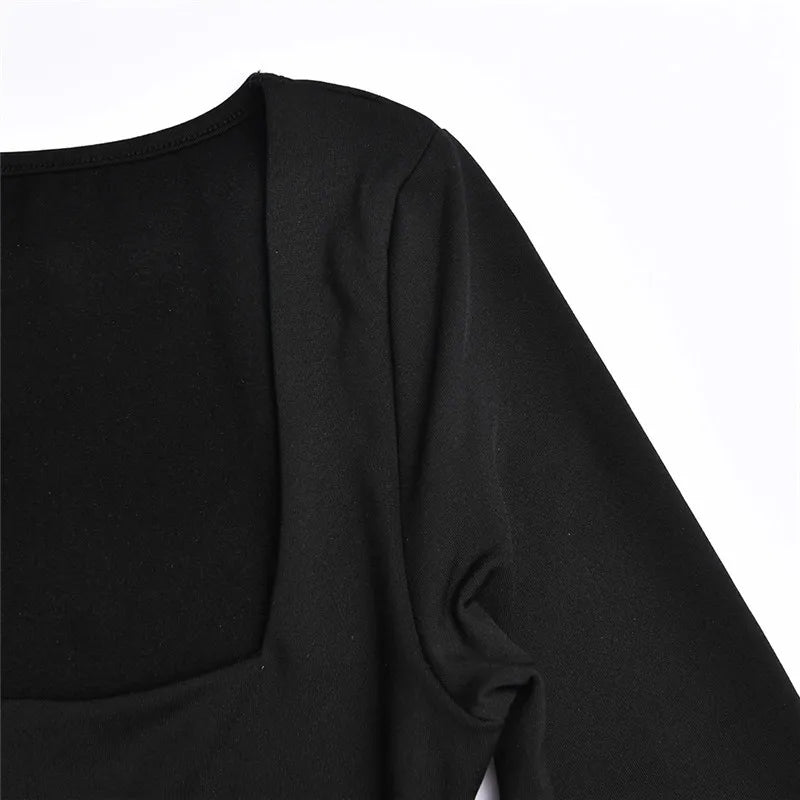 Elegant Hollow Out High Split Maxi Dress for Women - Image 33