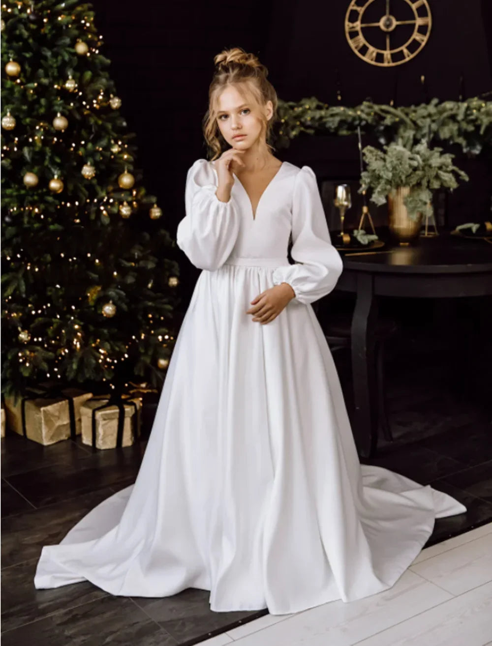Elegant Floral Dresses for Flower Girls and Parties - Image 3