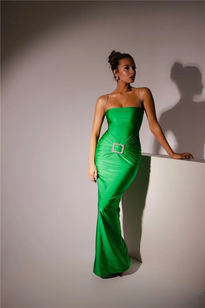 Elegant Backless Glitter Maxi Dress for Women - Image 11