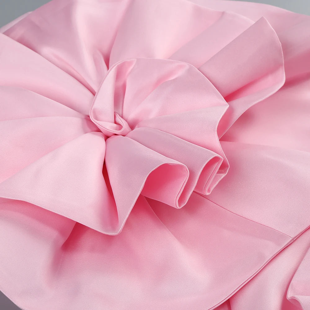 Elegant Floral Back-Tie Dress for Special Occasions - Image 33
