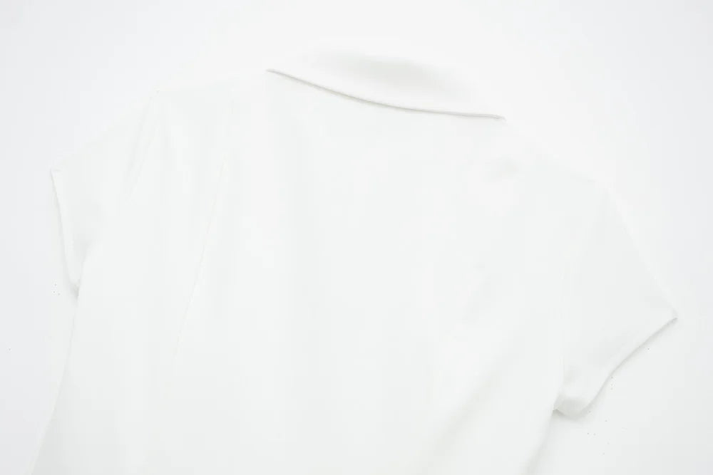 Summer Casual Dresses for Women - Short Sleeve, Zip-Up Design - Image 18