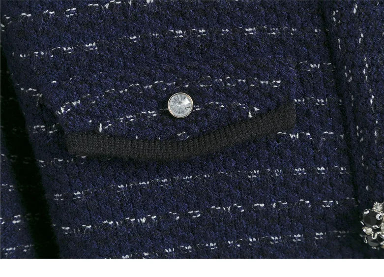 Chic Long Sleeve Striped Knitted Pullover for Women - Image 35