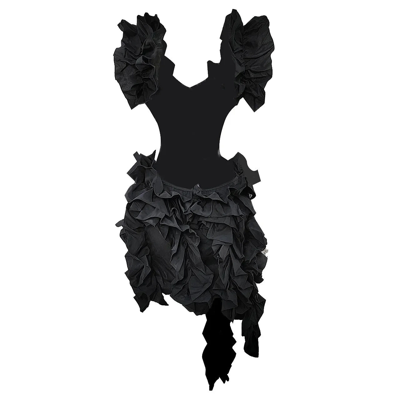 Sexy Sleeveless V-Neck Backless Mini Dress for Parties - Image 98