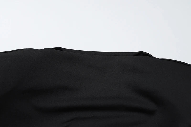 Elegant High Waist Long Sleeve Bodycon Dress for Women - Image 24