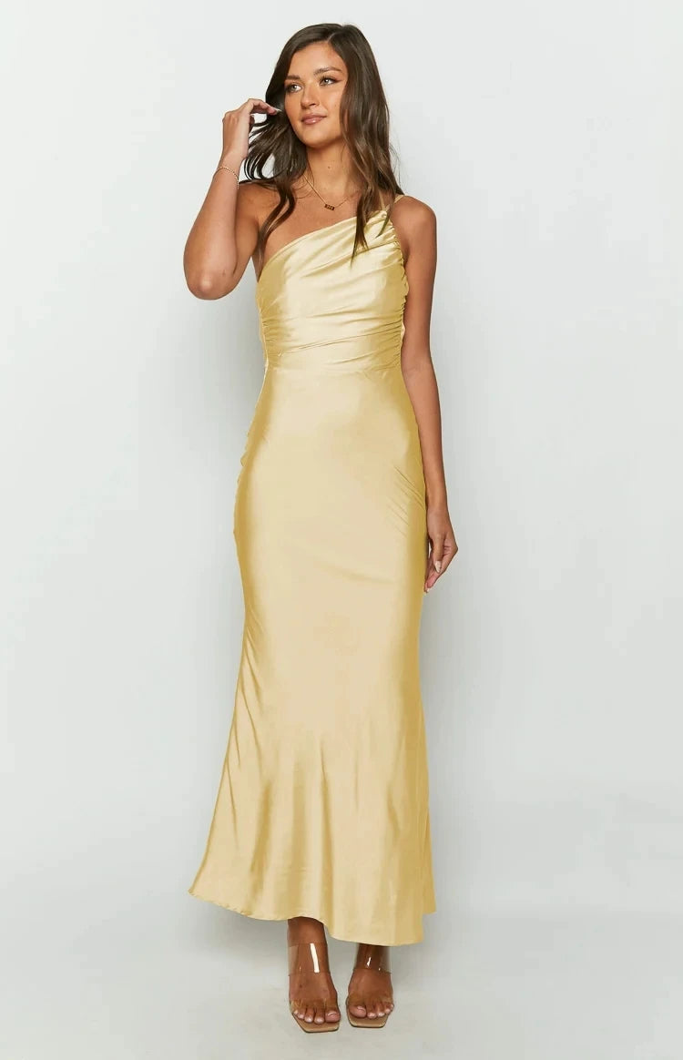 Backless Satin Maxi Dress for Summer Parties - Image 20