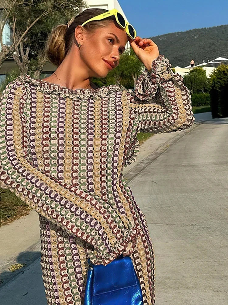 Elegant Backless Maxi Dress for Women - Casual and Sexy - Image 6