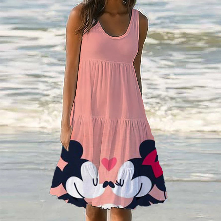 Elegant Summer Beach Dress for Women – Loose Holiday Skirt - Image 6
