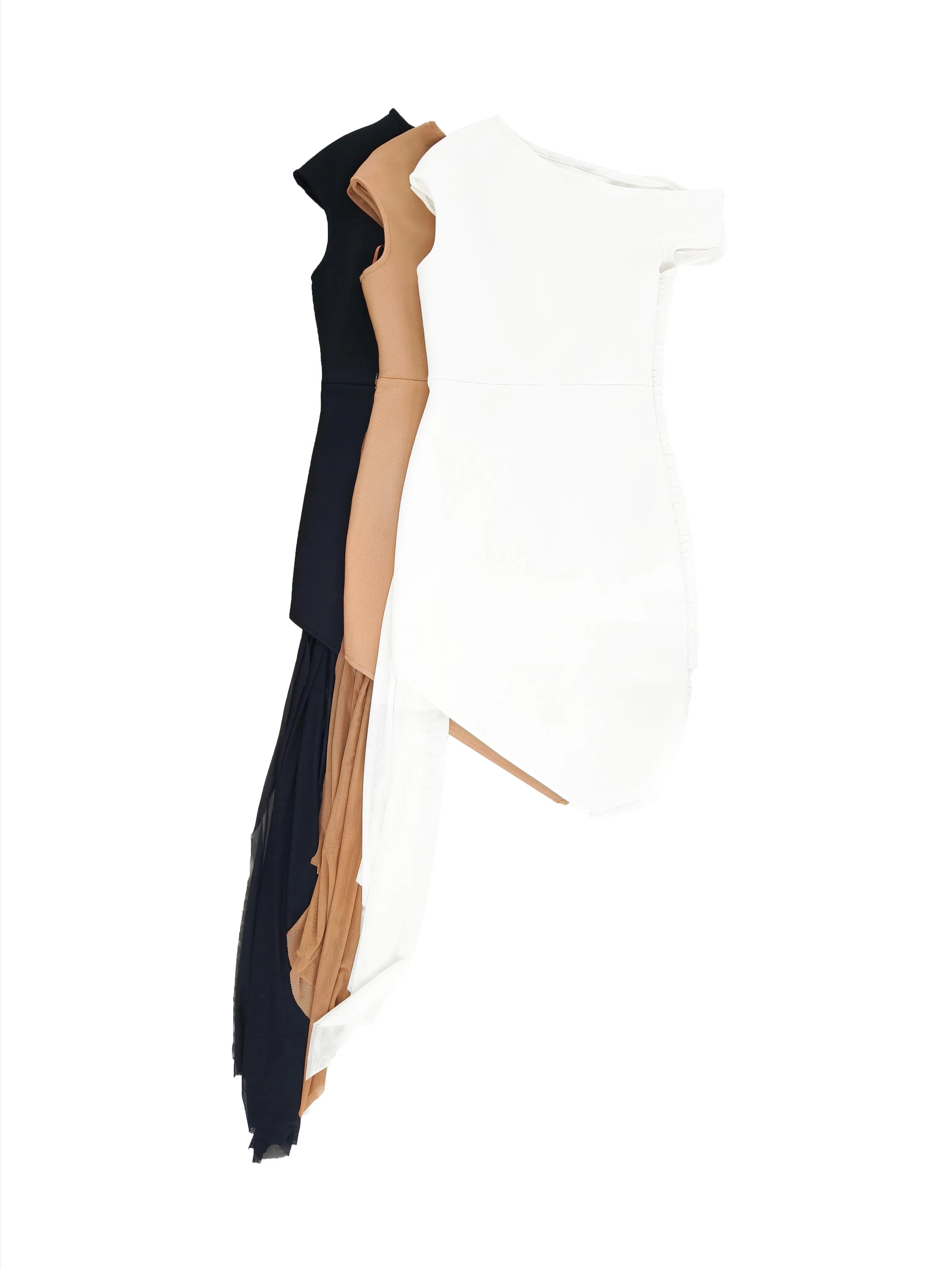 Elegant Black One-Shoulder Bodycon Dress for Formal Events - Image 12