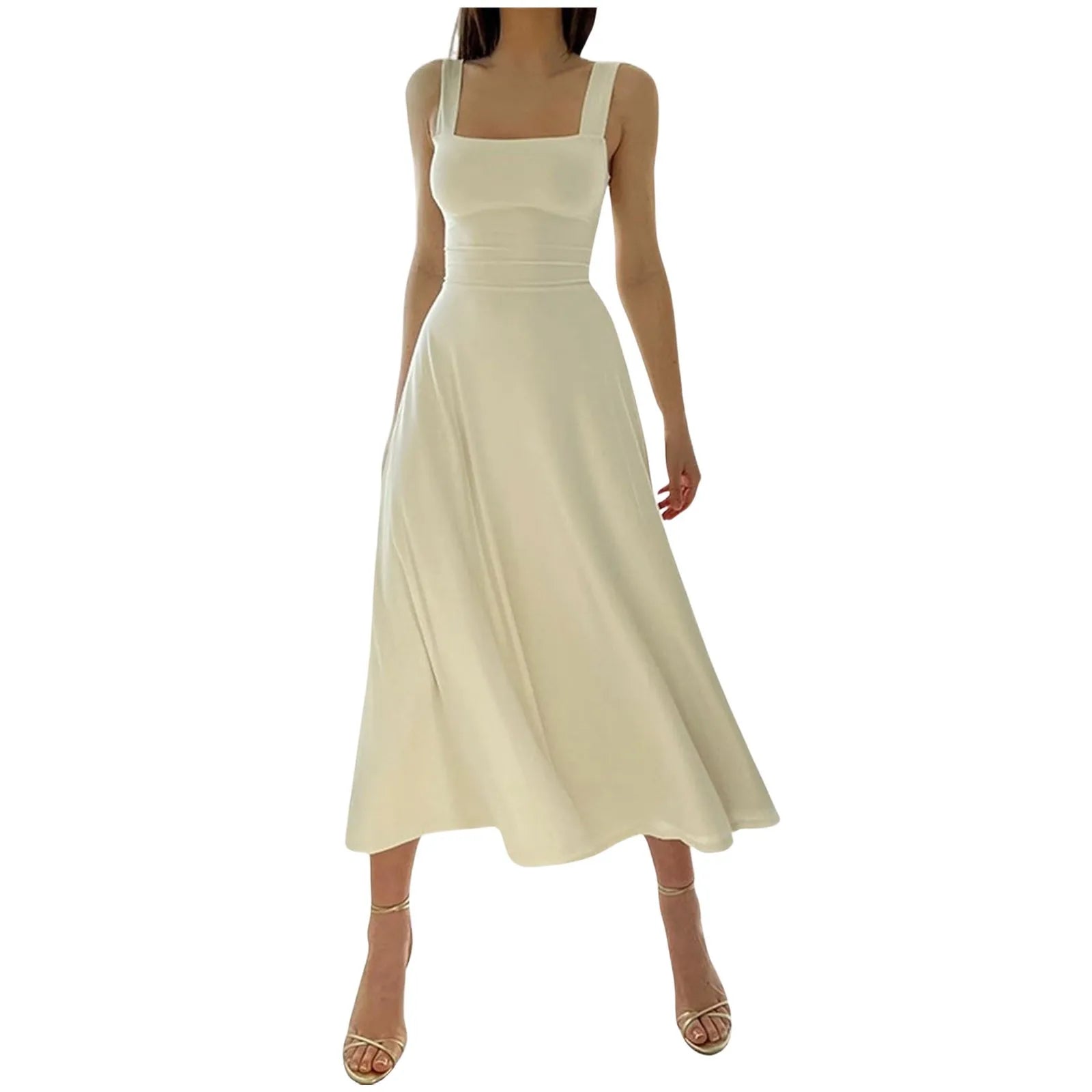 Elegant Summer Boho Camisole Dress for Women - Image 20