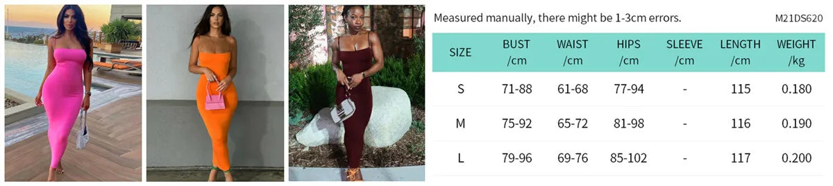 Summer Spaghetti Strap Bodycon Dress - Slim Fit & Backless - Image 9