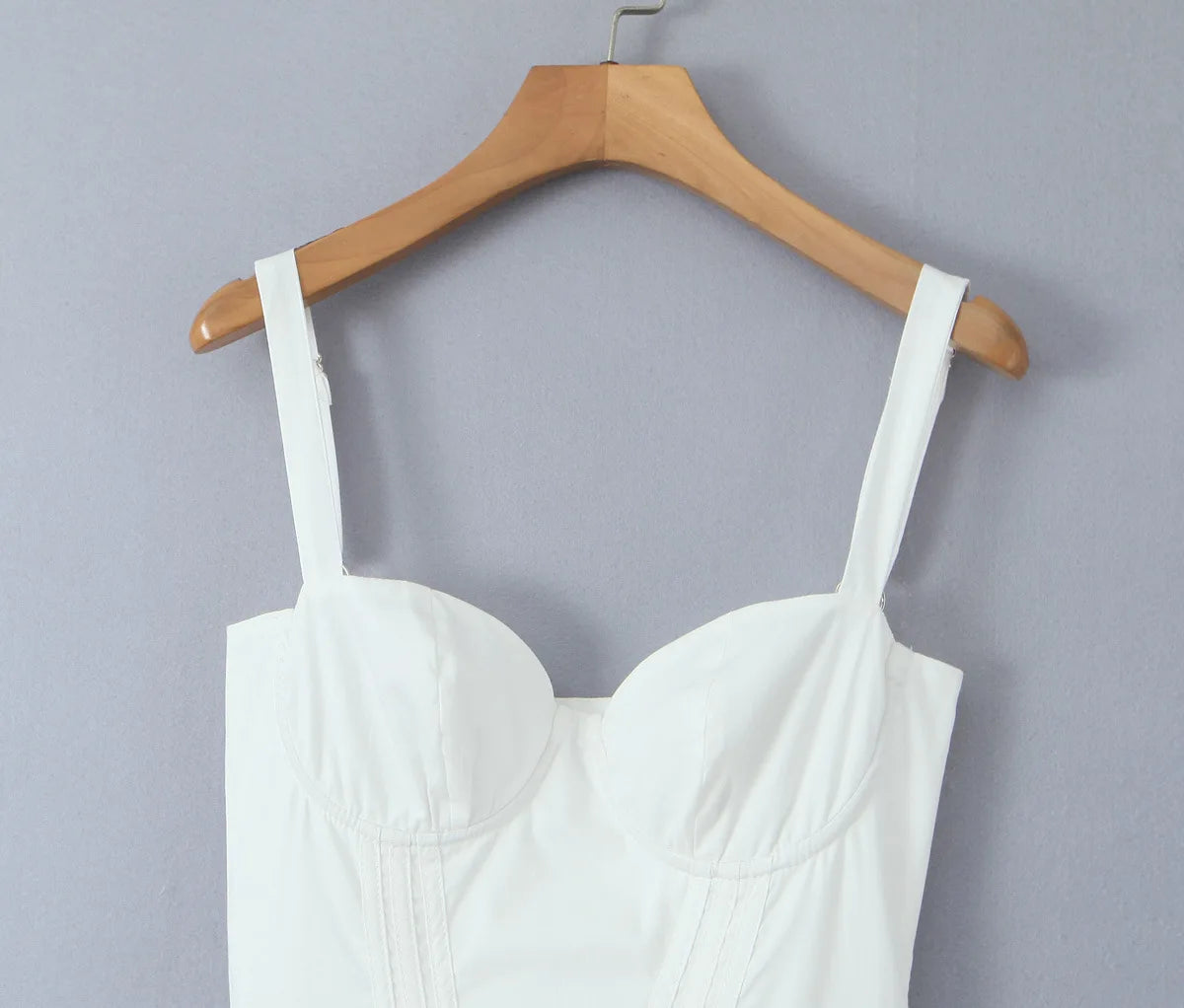 Elegant Backless Summer Dress for Women - Linen-Cotton Blend - Image 32