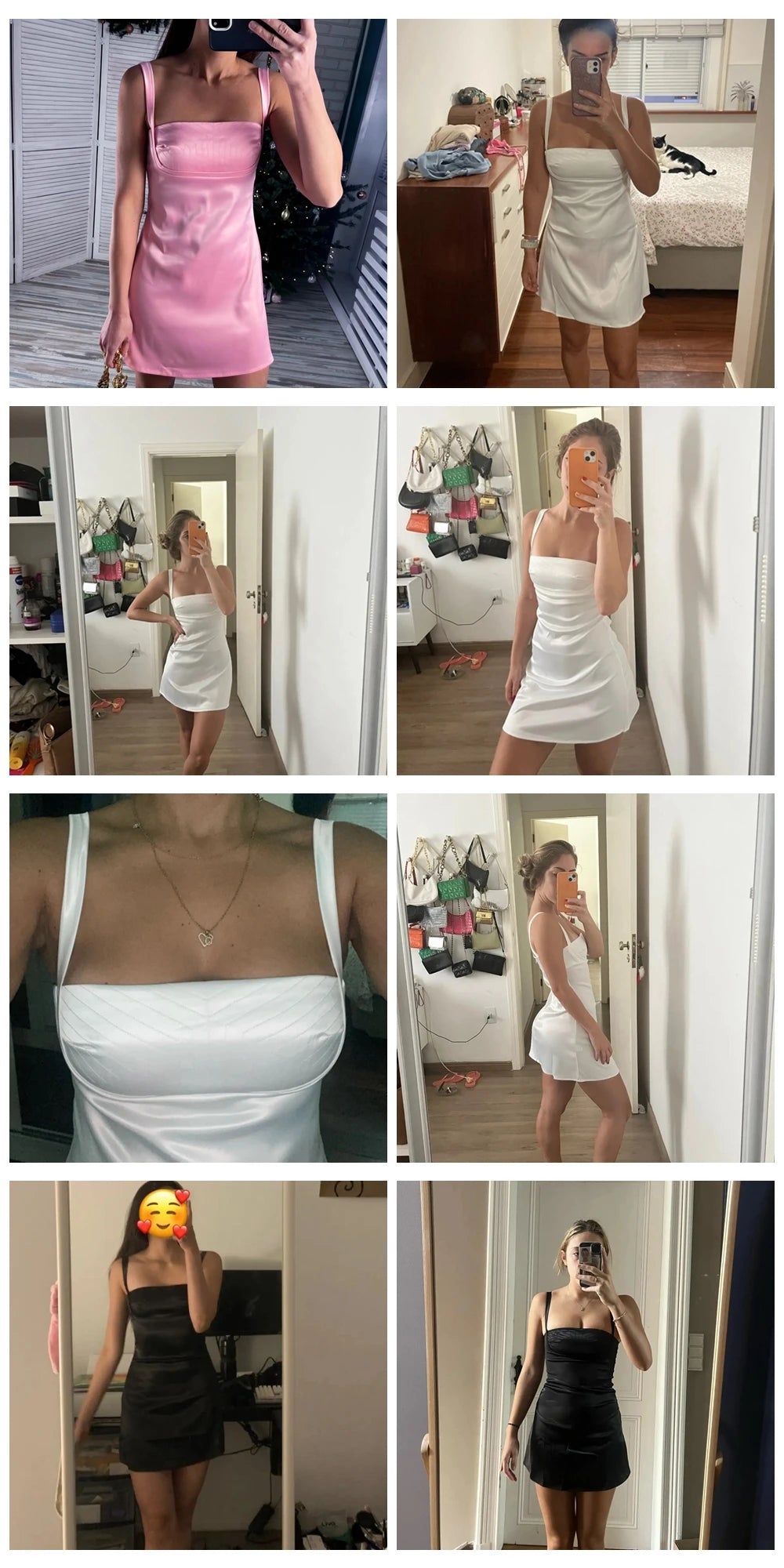 Elegant Black Spaghetti Strap A-Line Dress for Summer Events - Image 11