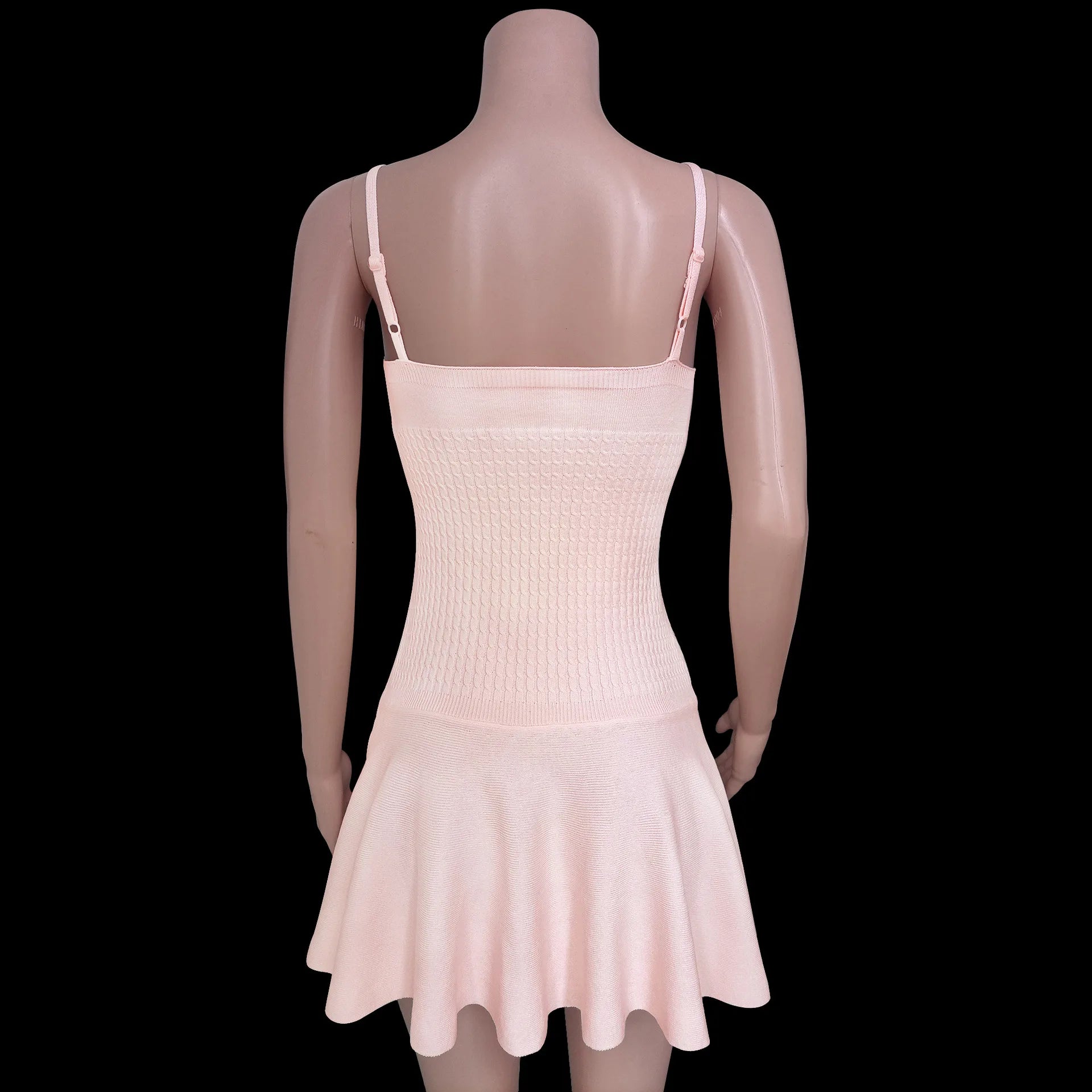 Chic 3D Flower Crochet Mini Dress for Women - Image 11