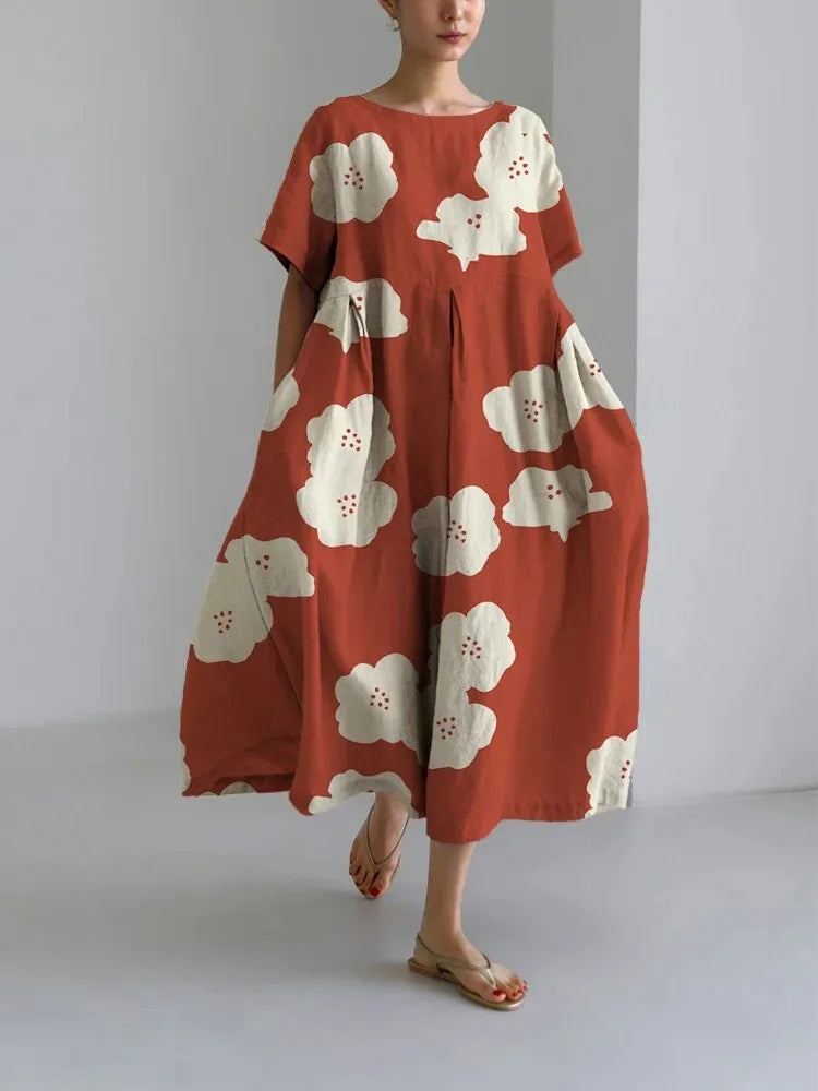 Floral Pocket Maxi Dress for Women – Summer Style - Image 9