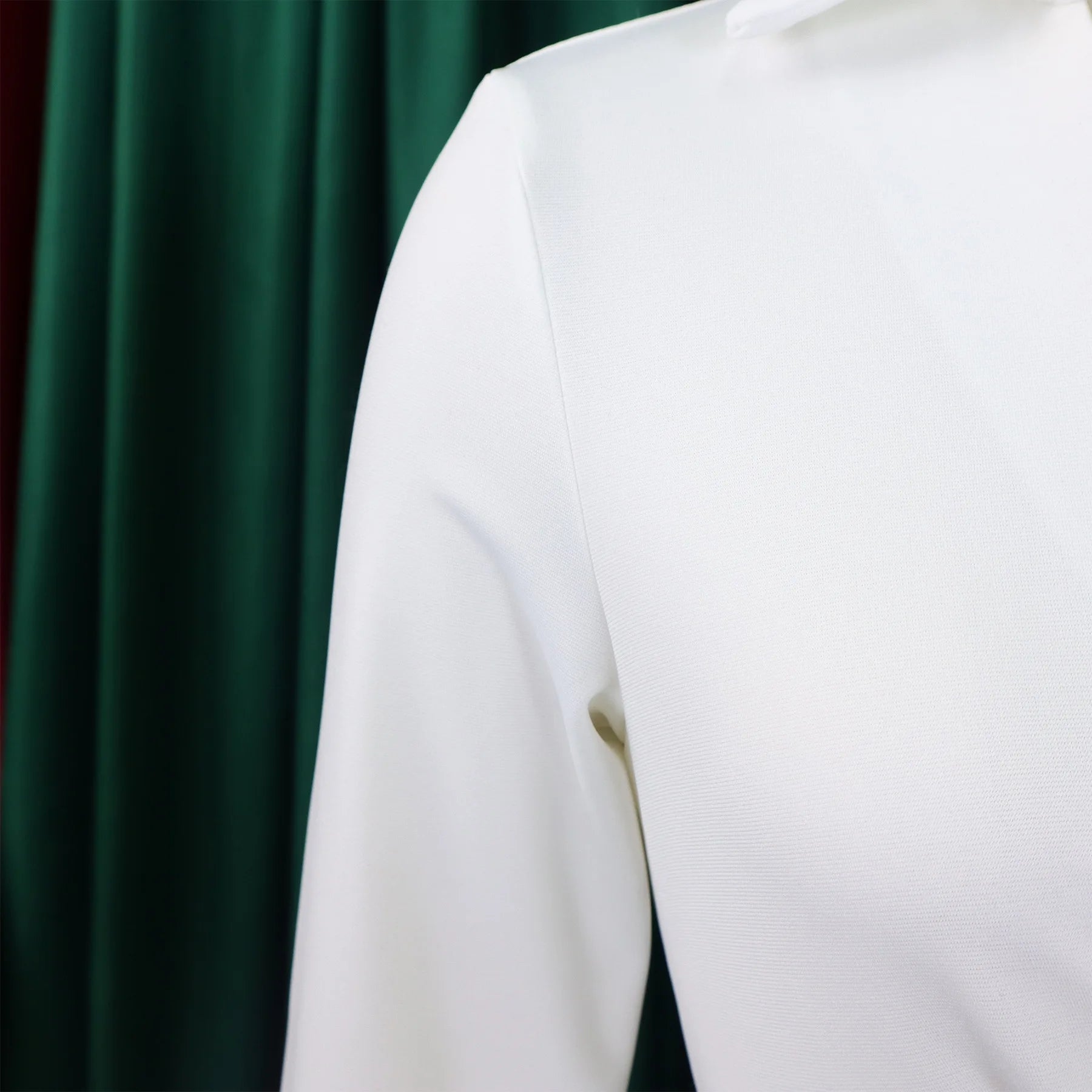 Chic Women's Autumn Lapel Solid Color Swing Dress - Image 35