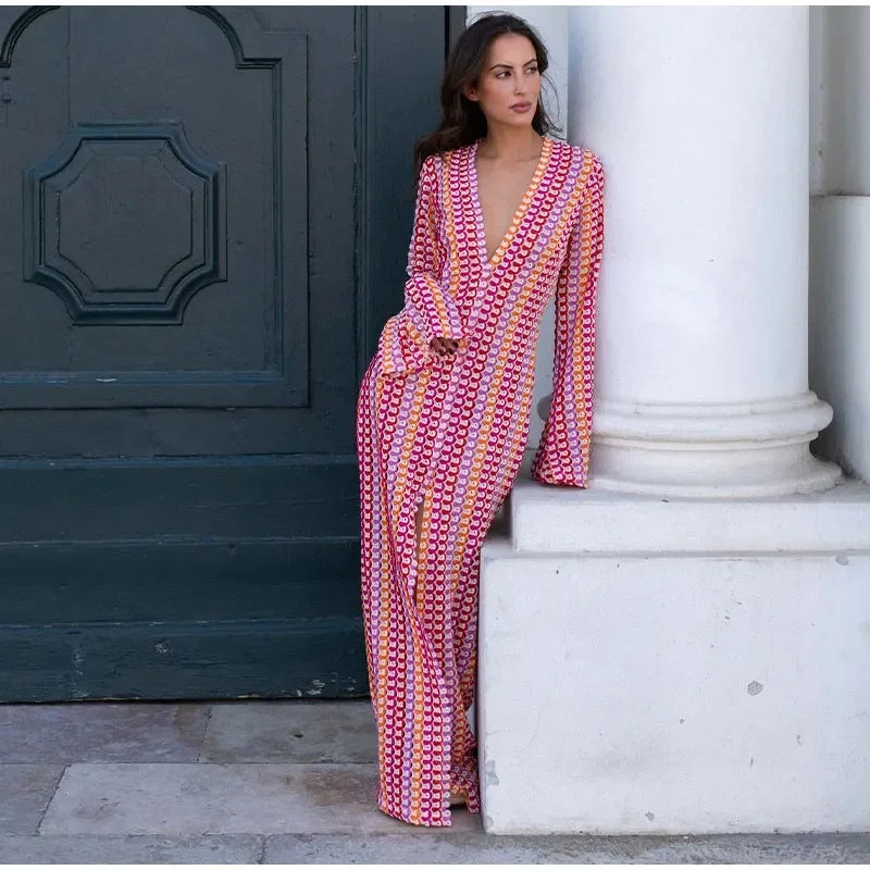Elegant Backless Maxi Dress for Women - Casual and Sexy - Image 70