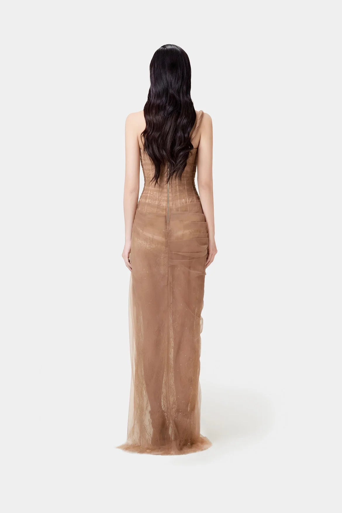 Elegant One Shoulder Summer Dress with Sequin Details - Image 21